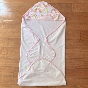Cloud Island infant Babe Hooded towel and Poncho, cotton blend baby towel